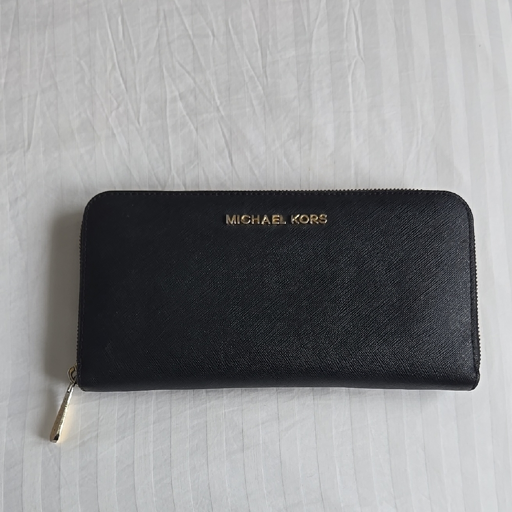 Michael Kors Large Black Wallet